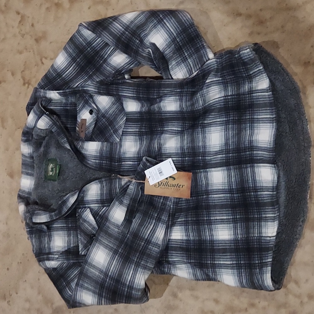 NWT Stillwater Supply Co Fleece Sherpa Lined Jacket XL